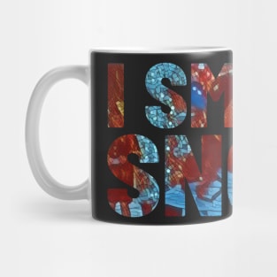 I Smell Snow - Typography Mug